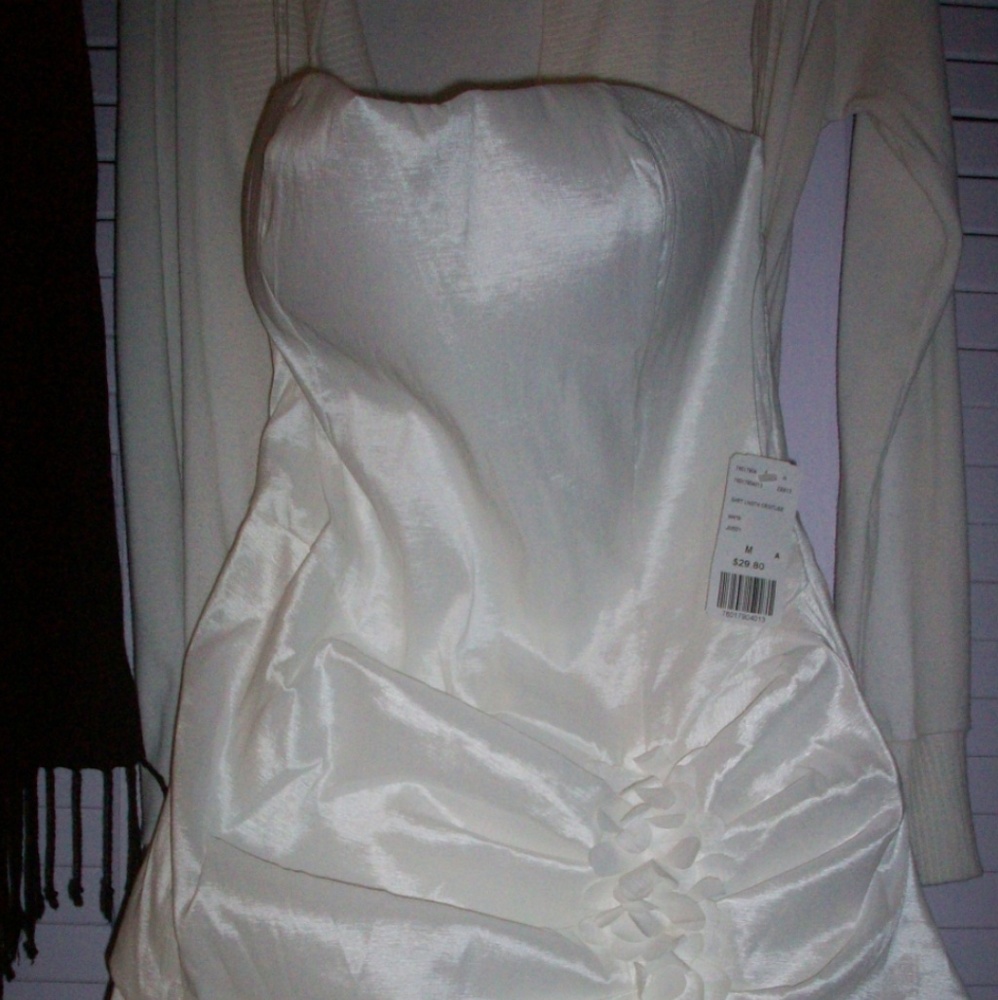 White short cocktail dress